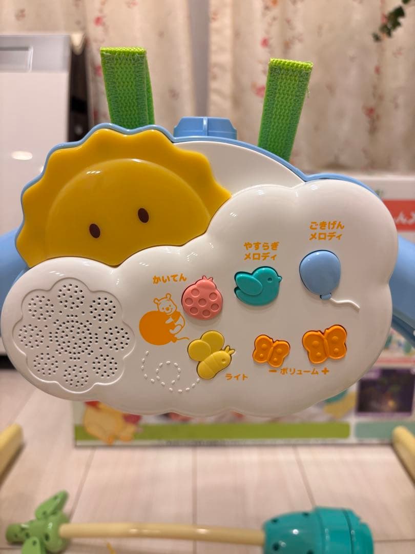 くまのプーさん　えらべる回転6WAYジムにへんしんメリー　タカラトミー