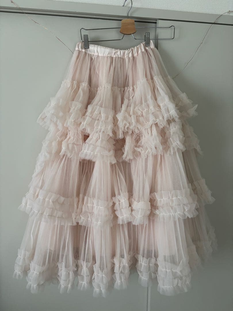 スカート Ballerina blooming tulle skirt