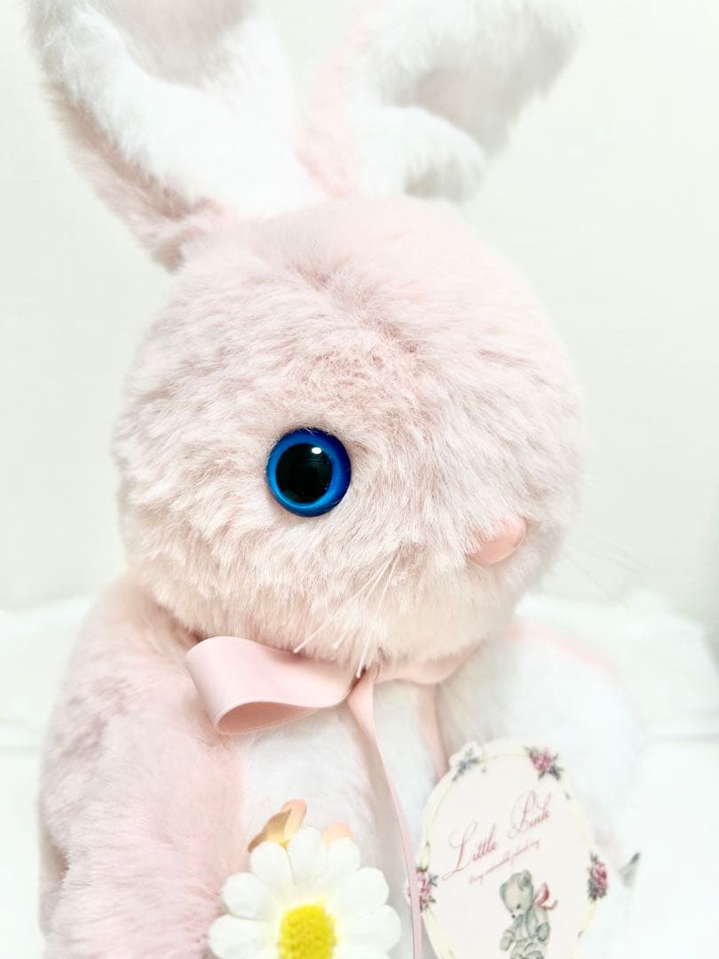 値下げ不可 Little Pink レトロ うさぎ ぬいぐるみ 新品