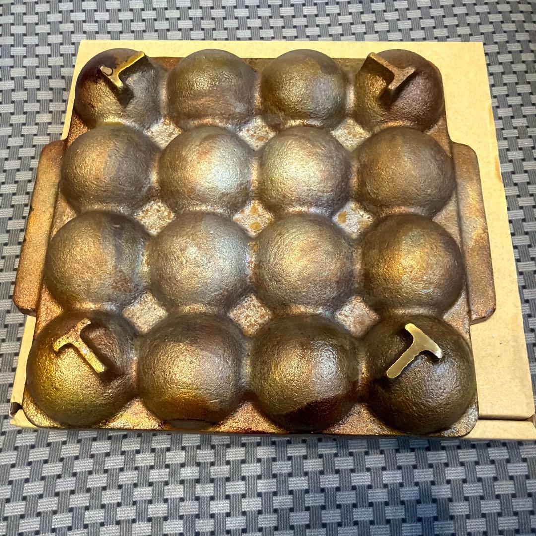 TAKOTTO たこ焼きプレート　銅合金鋳物