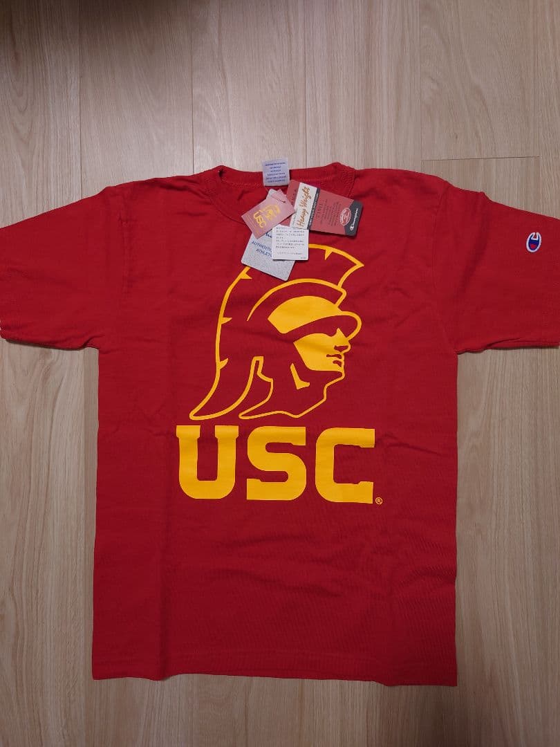 【新品未使用】USC Champion USC Tシャツ マルーン S