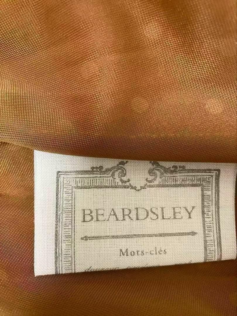 BEARDSLEY ドット　パッチワーク ティアードスカート　切替　フレア