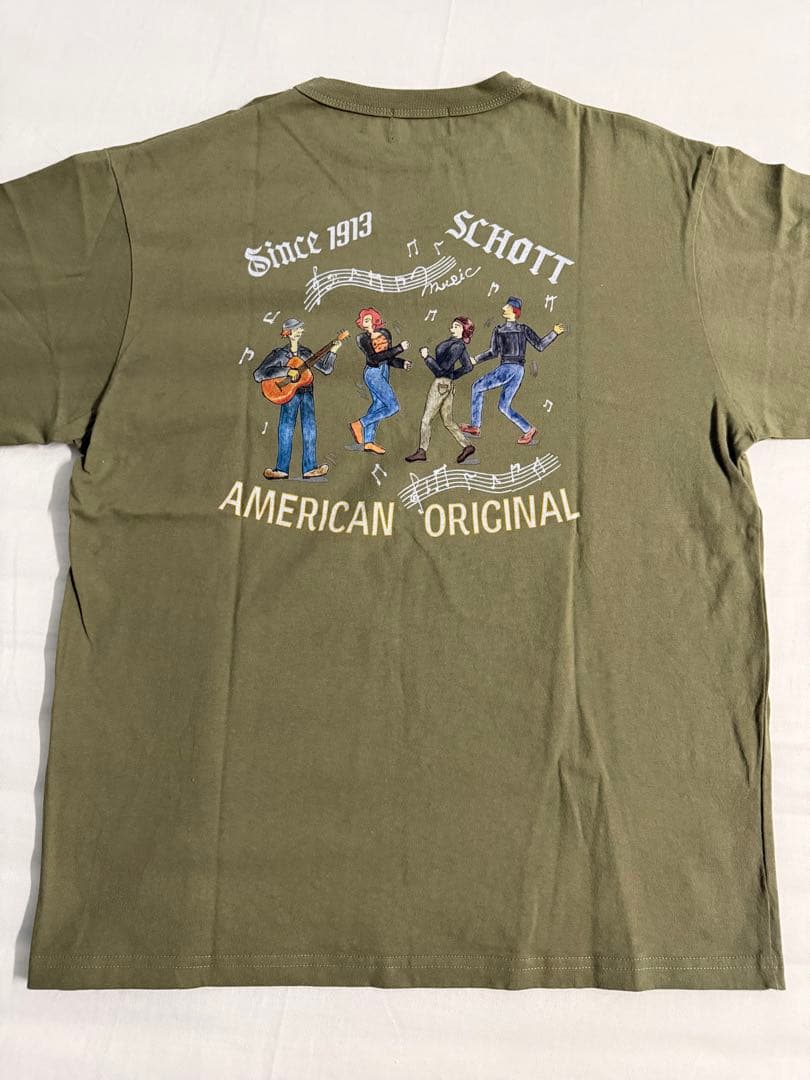 【ユージ】　schott Tシャツ