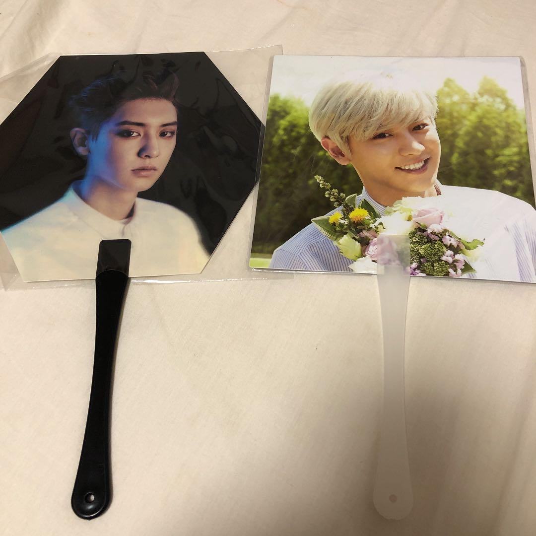 EXO チャニョル うちわ 22個セット
