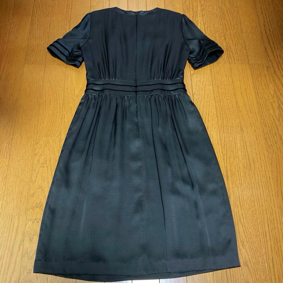 【極美品】Paul Stuart ポールスチュアート　シルク　高級ワンピース　6