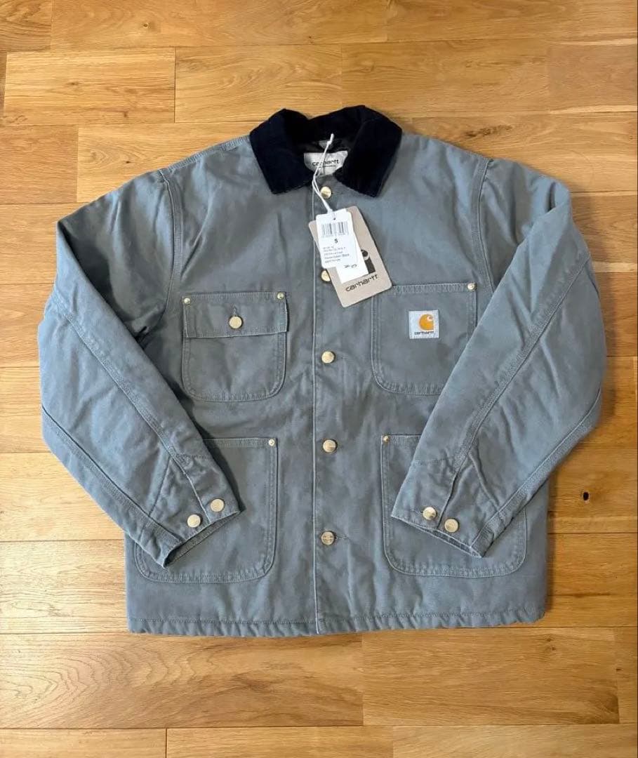 ksk様Carhartt コートジャケット グリーン smoke green S