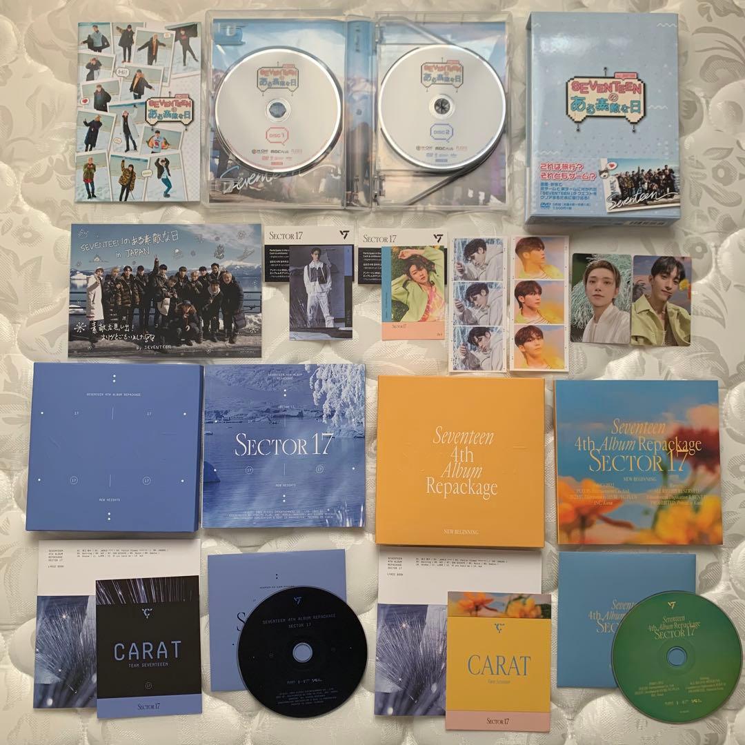 22 SEVENTEEN アルバム　DVD フォトブック　トレカ　まとめ売り
