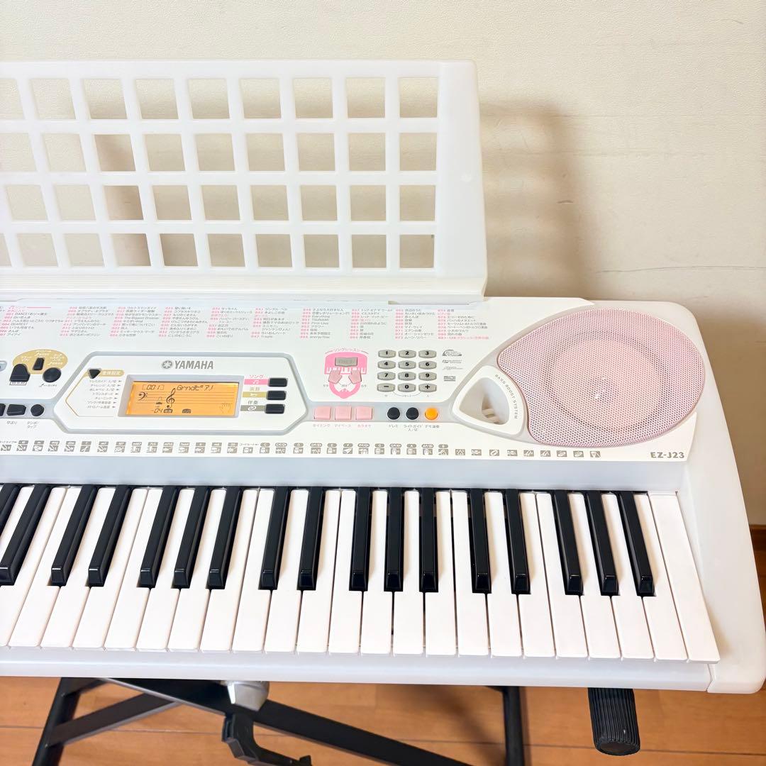 【美品・動作良好】YAMAHA ヤマハ 61鍵盤 キーボードEZ-J23