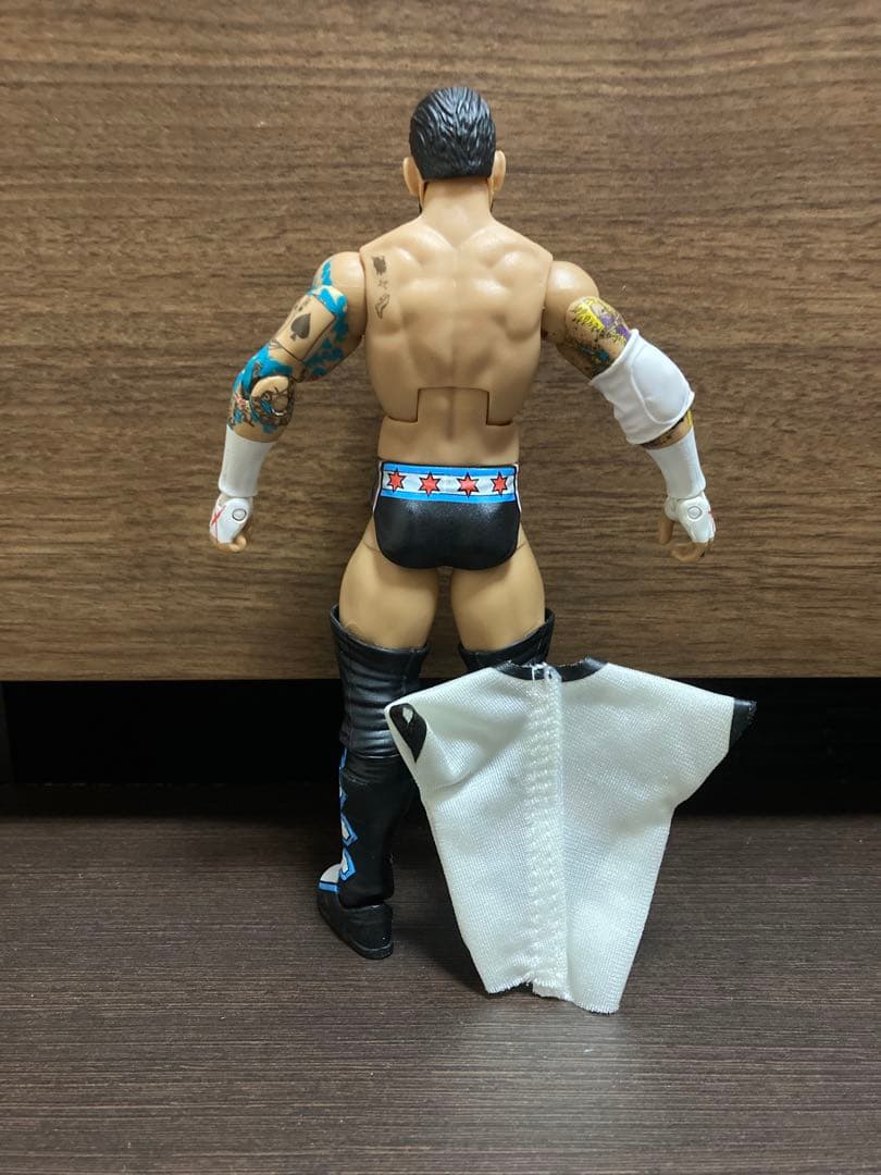 WWEフィギュア CMパンク プロレス　マテルエリート　AEW