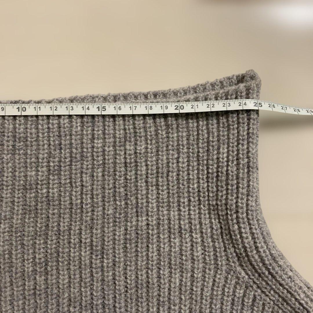 relume別注【TWEEDMILL/ツイードミル】スリットニットポンチョ