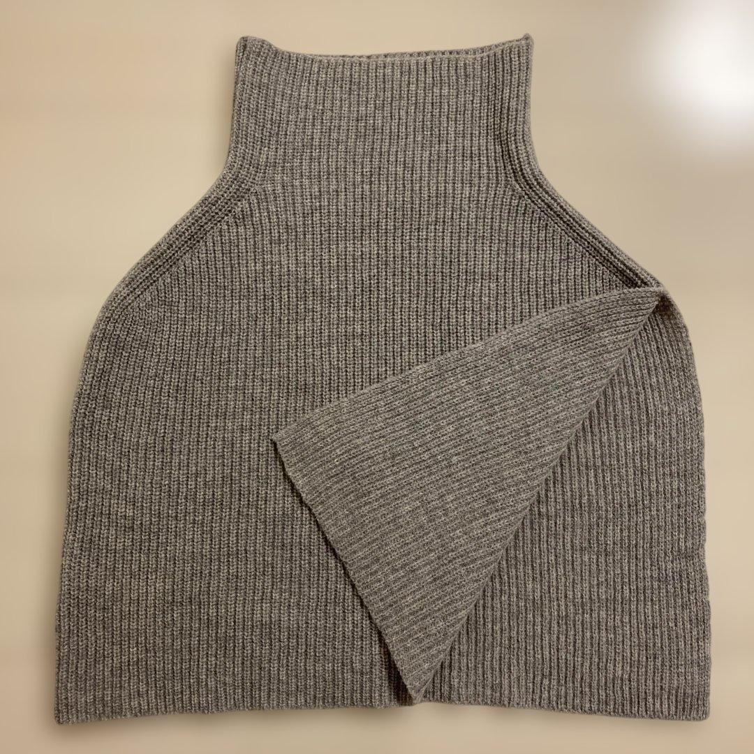 relume別注【TWEEDMILL/ツイードミル】スリットニットポンチョ