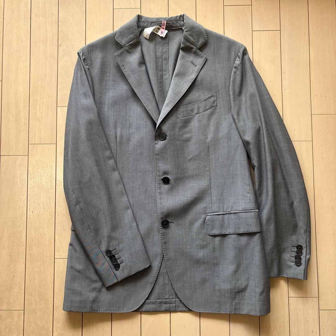◼️美品◼️LARDINIラルディーニ／イタリア製／ジャケット／グレー／50