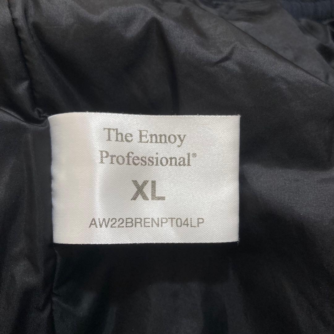 パンツ ENNOY NYLON PADDED PANTS BLACK size XL