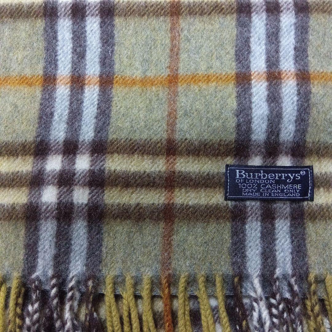 BURBERRY バーバリー マフラー ノバチェック カシミア100%
